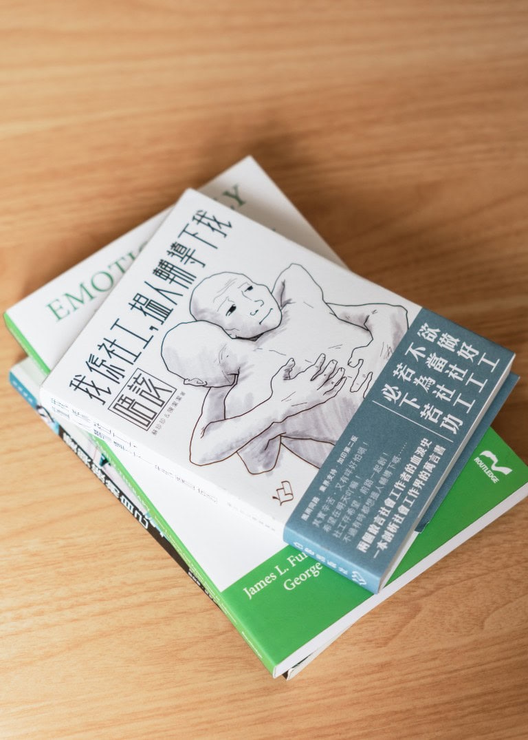 A few of Kathy's books about therapy